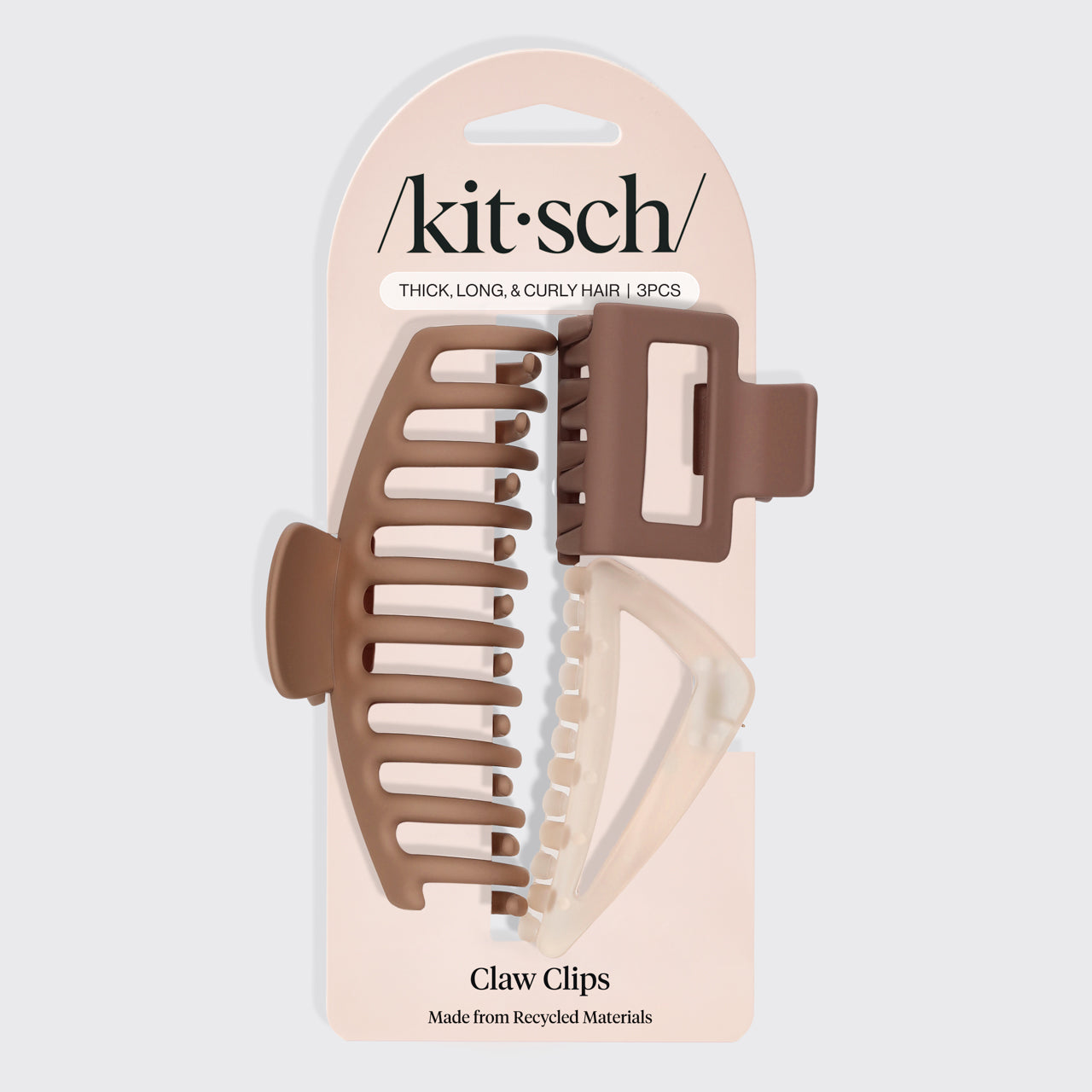 ⏳ Limited Edition | Recycled Plastic Assorted Claw Clip 3pc - Oversized Claw Clip - 60% Off - Image 3