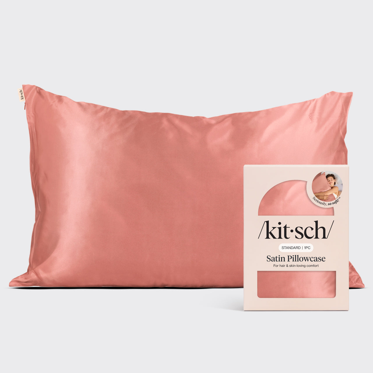 🏆 Best Seller | Satin Pillowcase in Terracotta 2 Pack - Special Deal Today