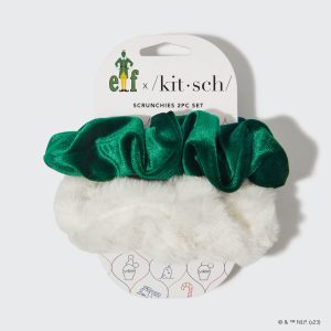 ✨ Must Have | Kitsch x elf Scrunchies 2pc Set - Free Shipping