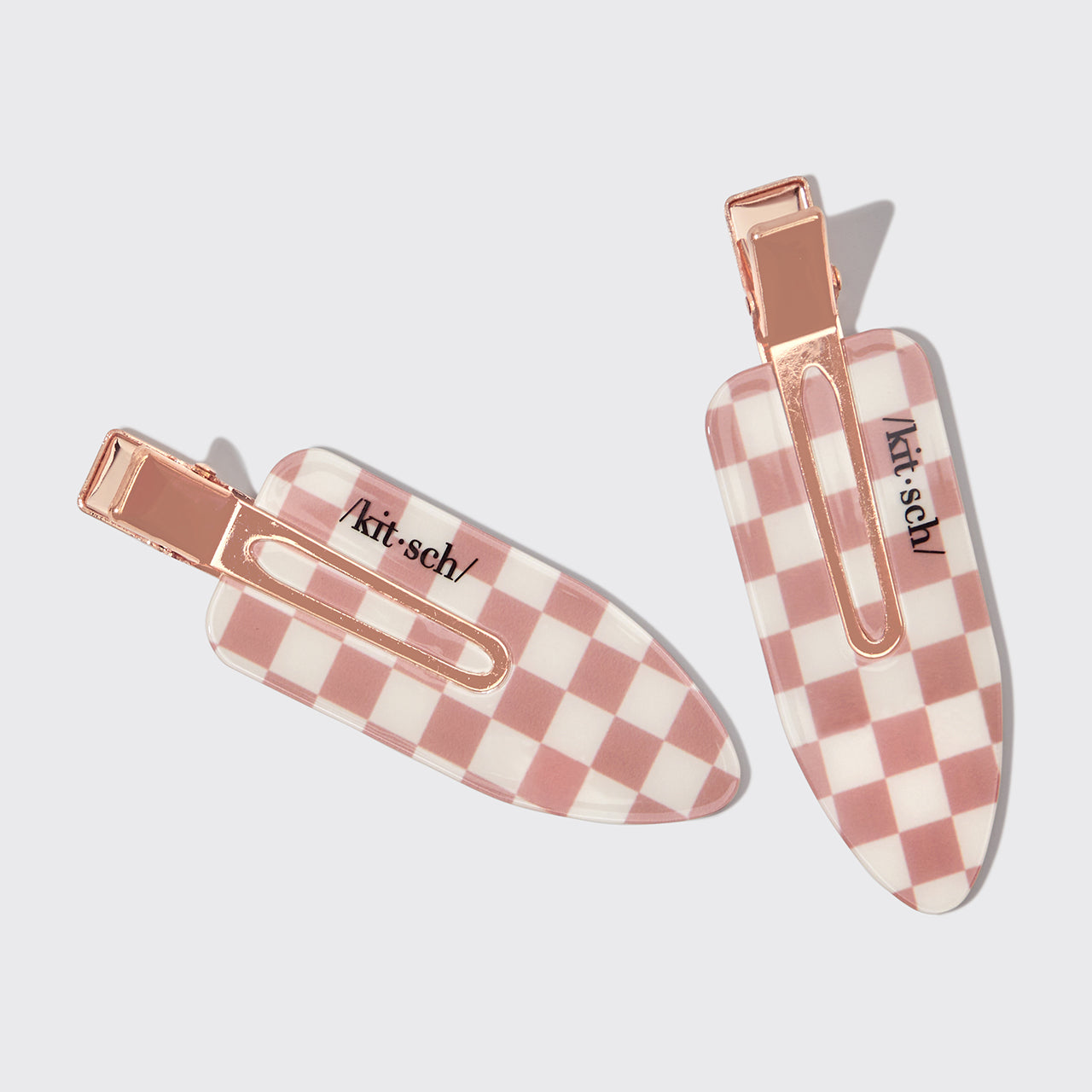 π₯ Hot Sale | XL Terracotta Checker Creaseless Clips 2pc Set - Special Deal Today - Image 2