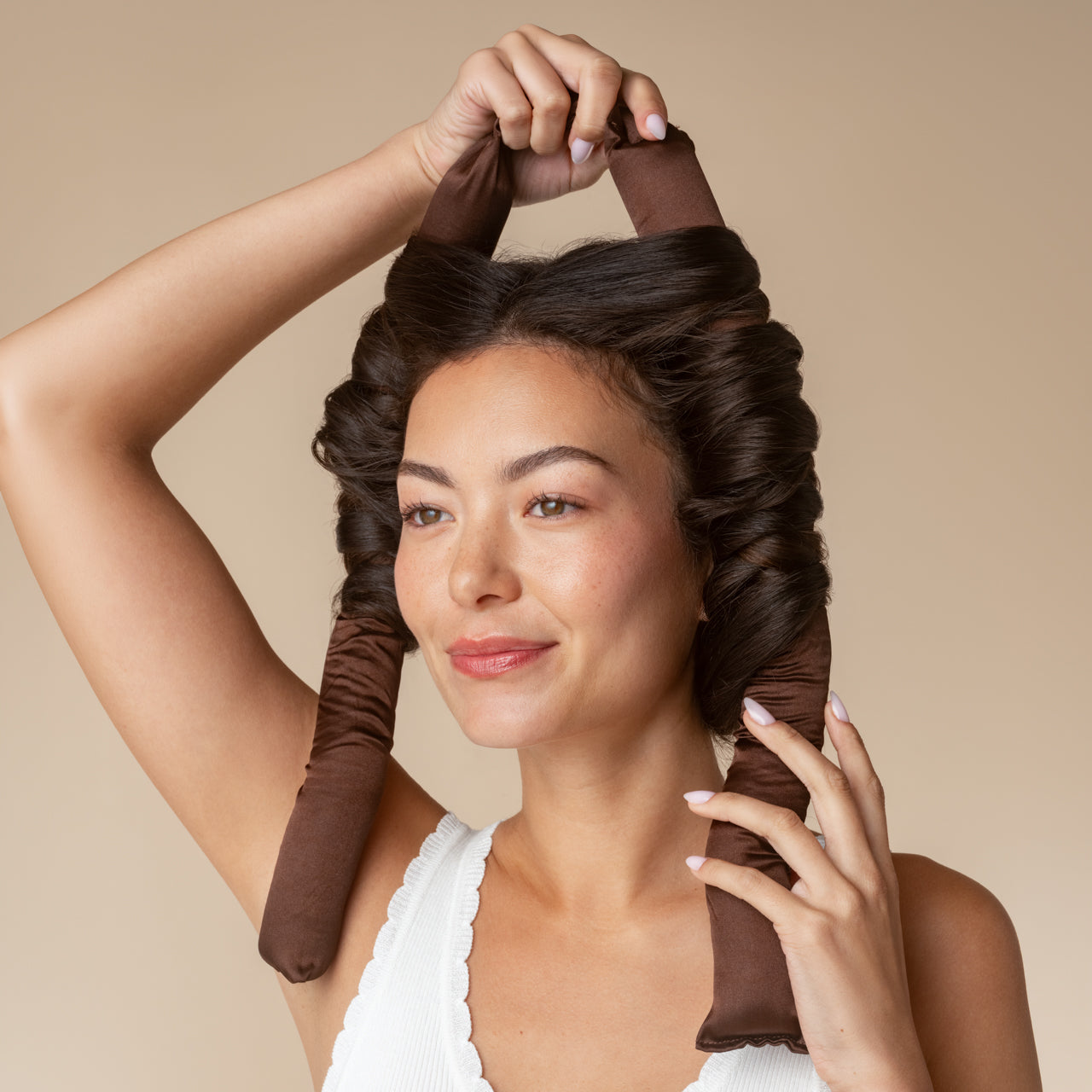 🔥 Hot Sale | Chocolate XL Satin Heatless Curling Set - Fast Delivery - Image 2