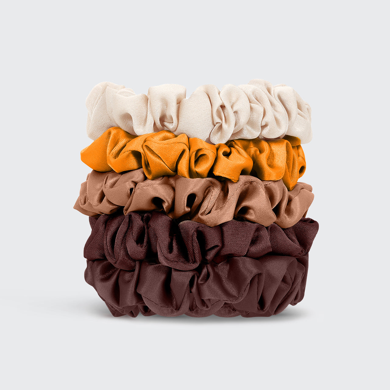 ✨ Must Have | Sedona Satin Petite Scrunchies 5pc Set - Free Shipping - Image 3