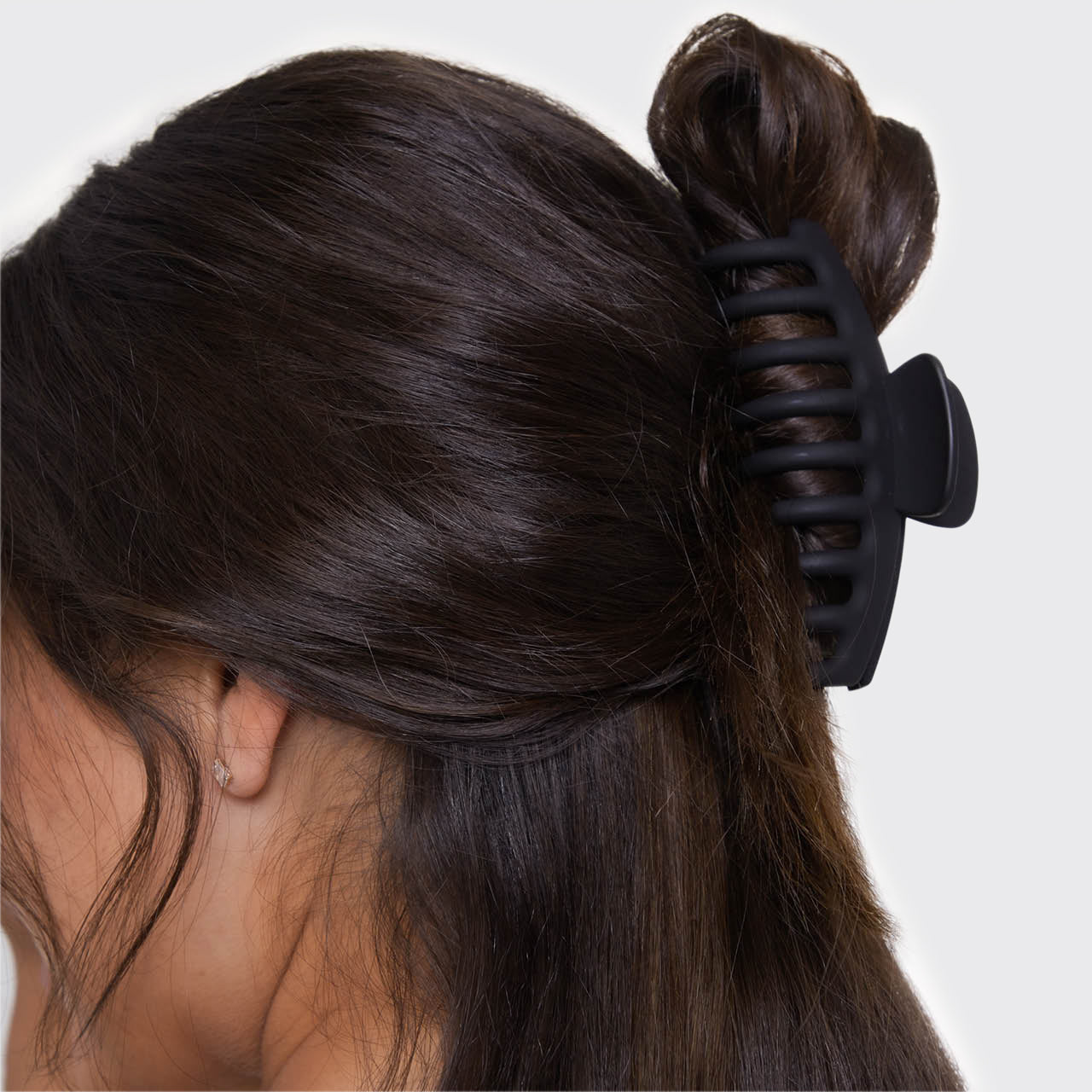 🔥 Hot Sale | Black & Tort Matte Claw Clips 2pc Set - Oversized - Free Shipping - Image 2