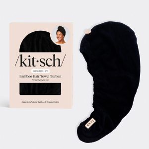 ⏳ Limited Edition | Microfiber Hair Towel - Black - Fast Delivery