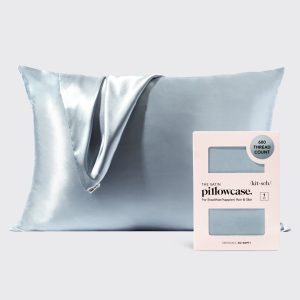 🔥 Hot Sale | Satin Pillowcase in Haze Blue 4 Pack - Fast Delivery