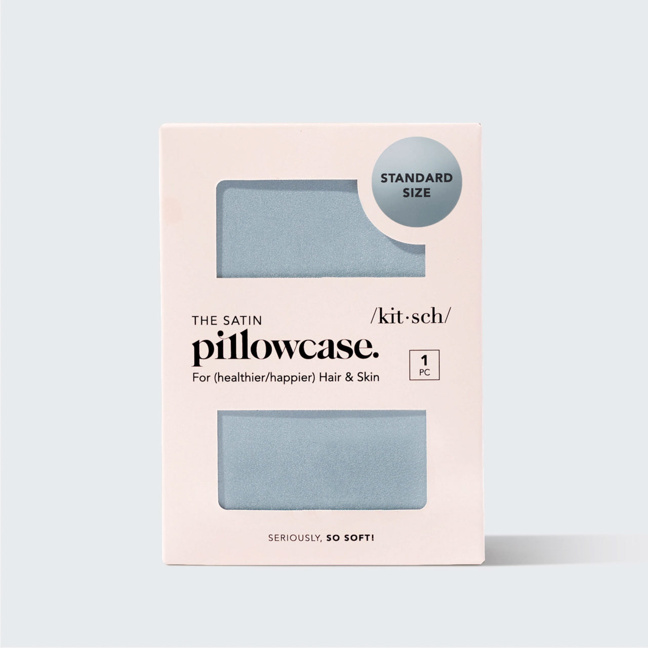 🔥 Hot Sale | Satin Pillowcase in Haze Blue 4 Pack - Fast Delivery - Image 4