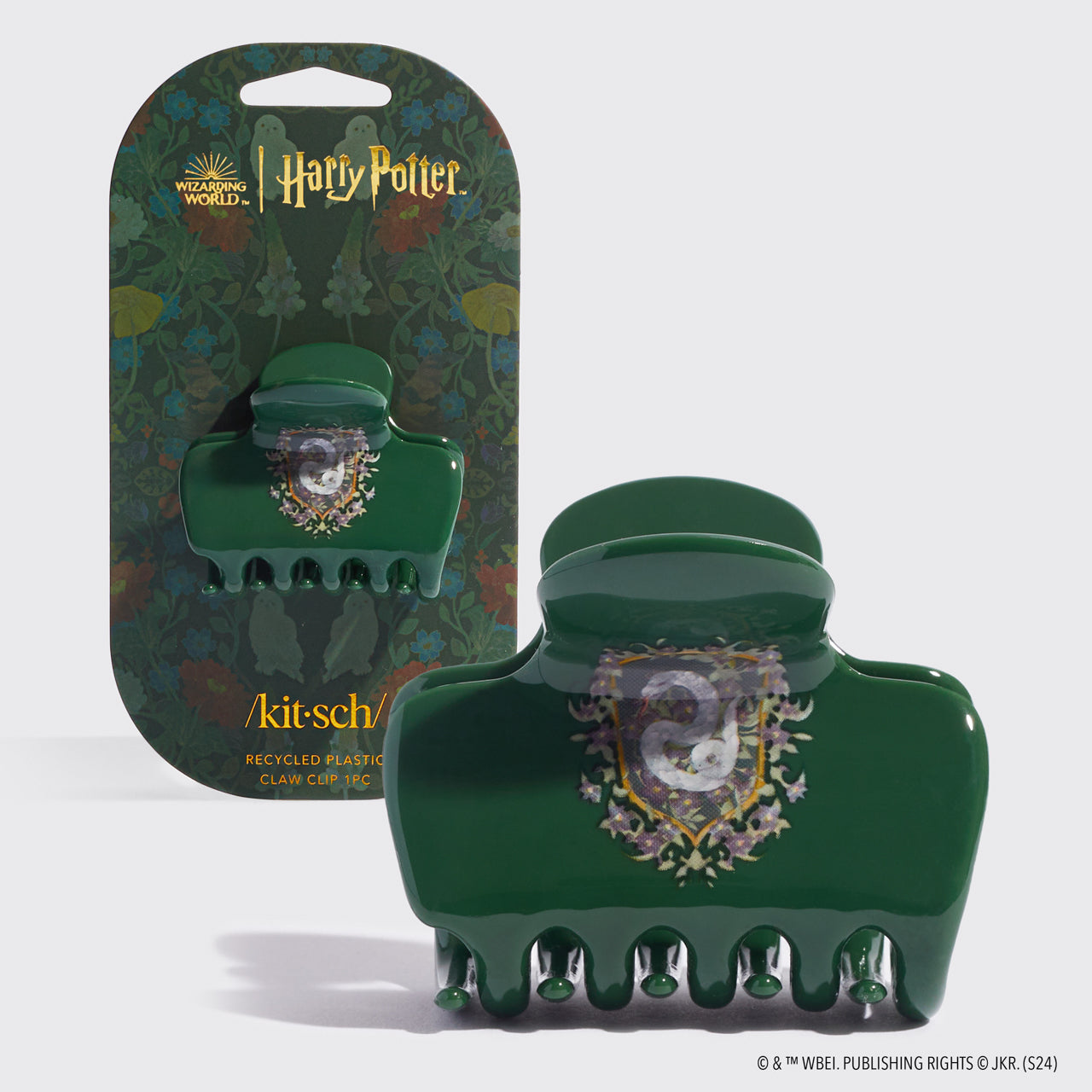 ⏳ Limited Edition | Kitsch x Harry Potter Cloud Claw Clip in Slytherin - Special Deal Today