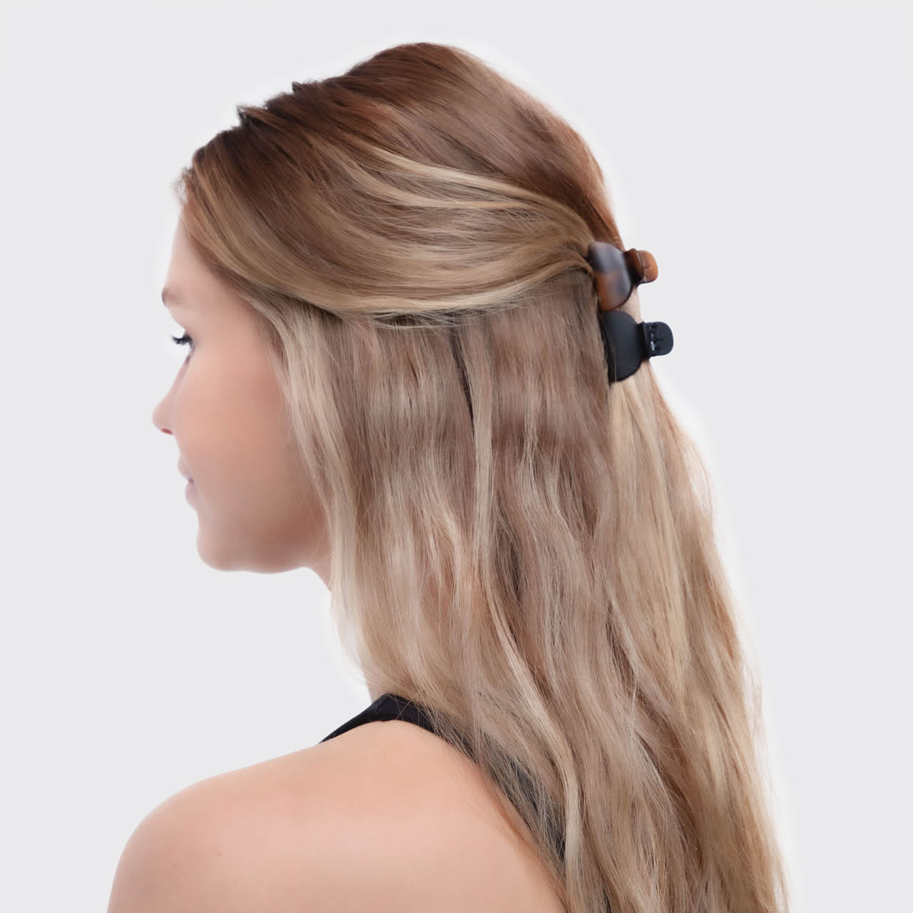 ✨ Must Have | Black & Tort Claw Clips 6pc Set - X-Small - Fast Delivery - Image 4