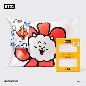💎 Premium | Kitsch x BT21 Satin Pillowcase in RJ - Fast Delivery