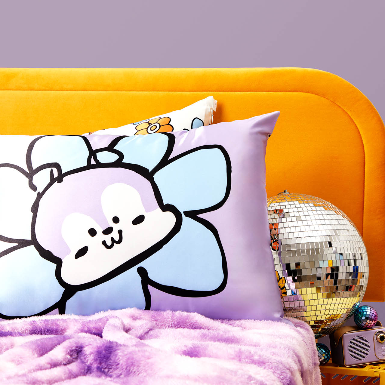 🏆 Best Seller | Kitsch x BT21 Satin Pillowcase in MANG - King - 60% Off - Image 3