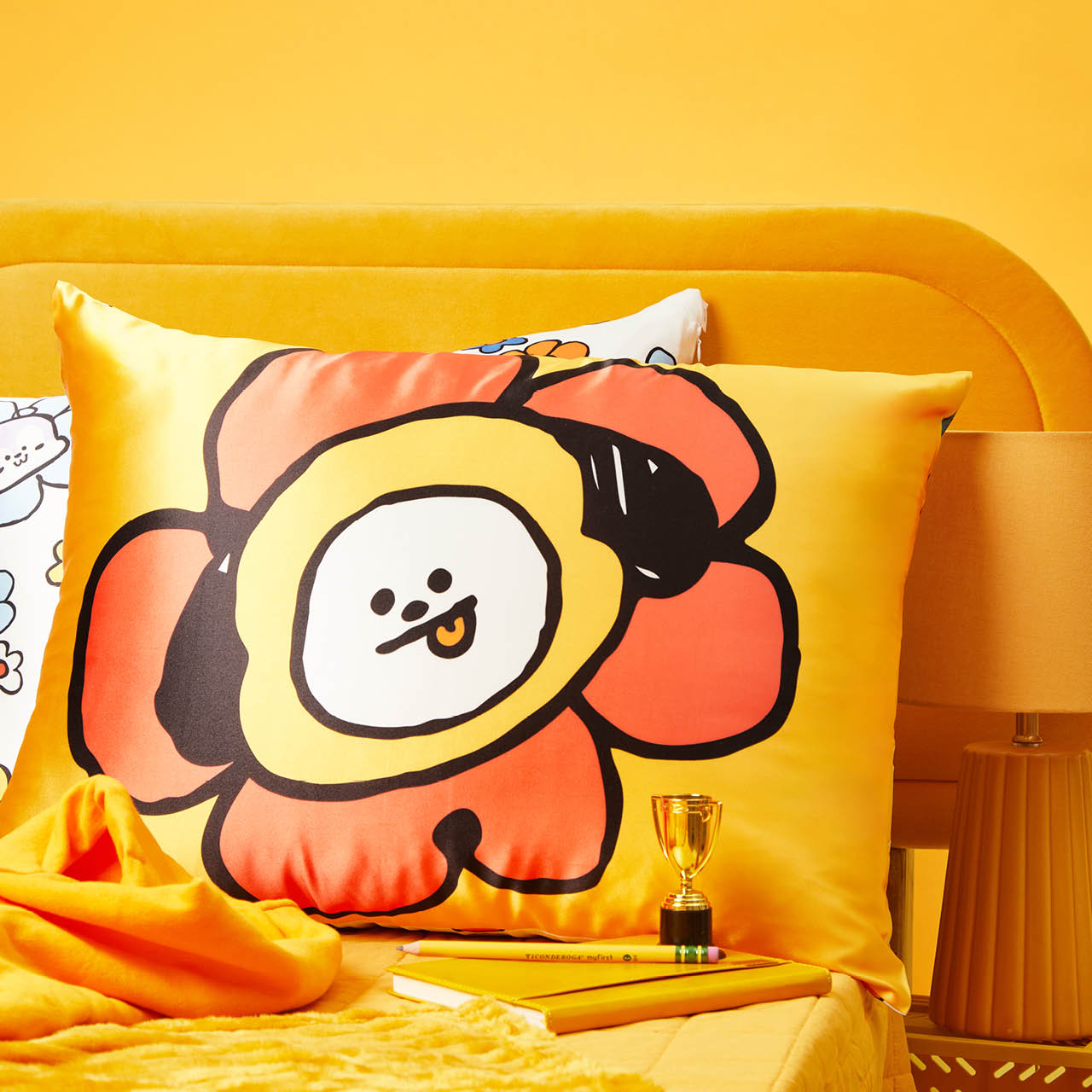 🔥 Hot Sale | Kitsch x BT21 Satin Pillowcase in CHIMMY - 60% Off - Image 4