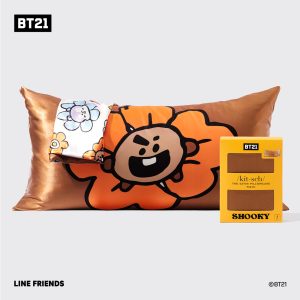 π Premium | Kitsch x BT21 Satin Pillowcase in SHOOKY - King - Free Shipping