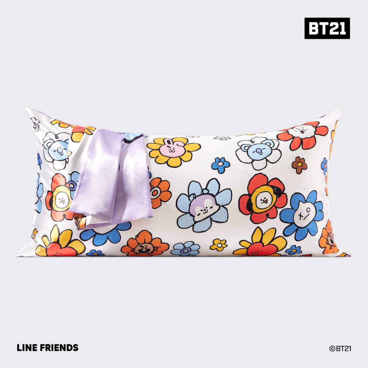 🏆 Best Seller | Kitsch x BT21 Satin Pillowcase in MANG - King - 60% Off - Image 2