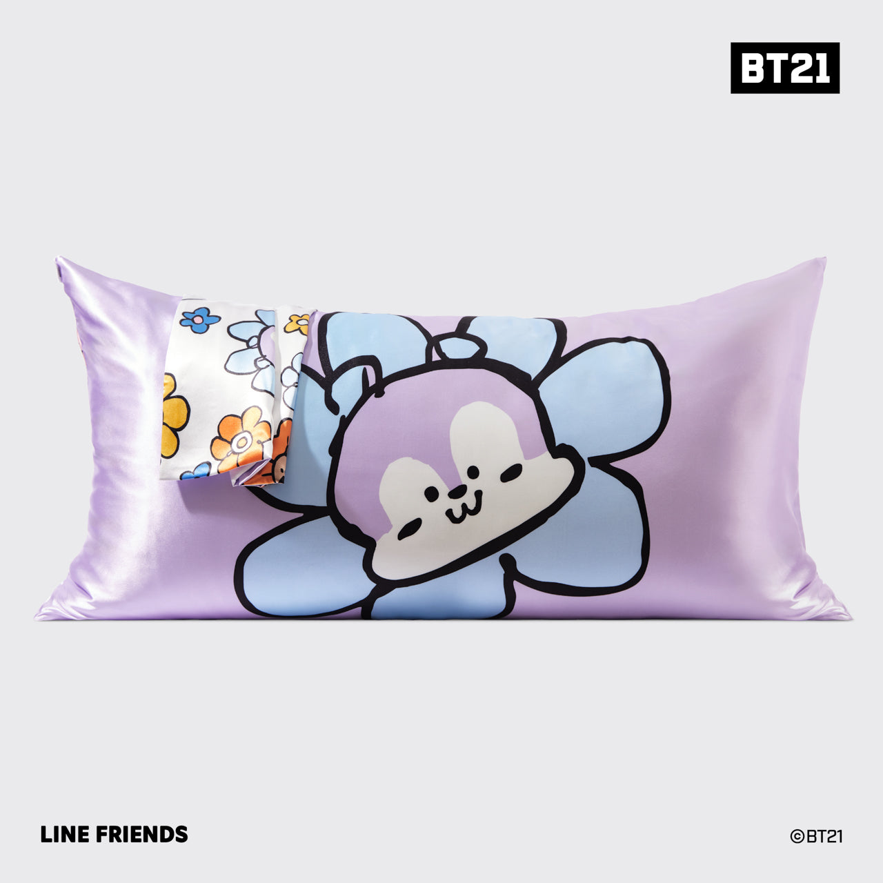 🏆 Best Seller | Kitsch x BT21 Satin Pillowcase in MANG - King - 60% Off - Image 6