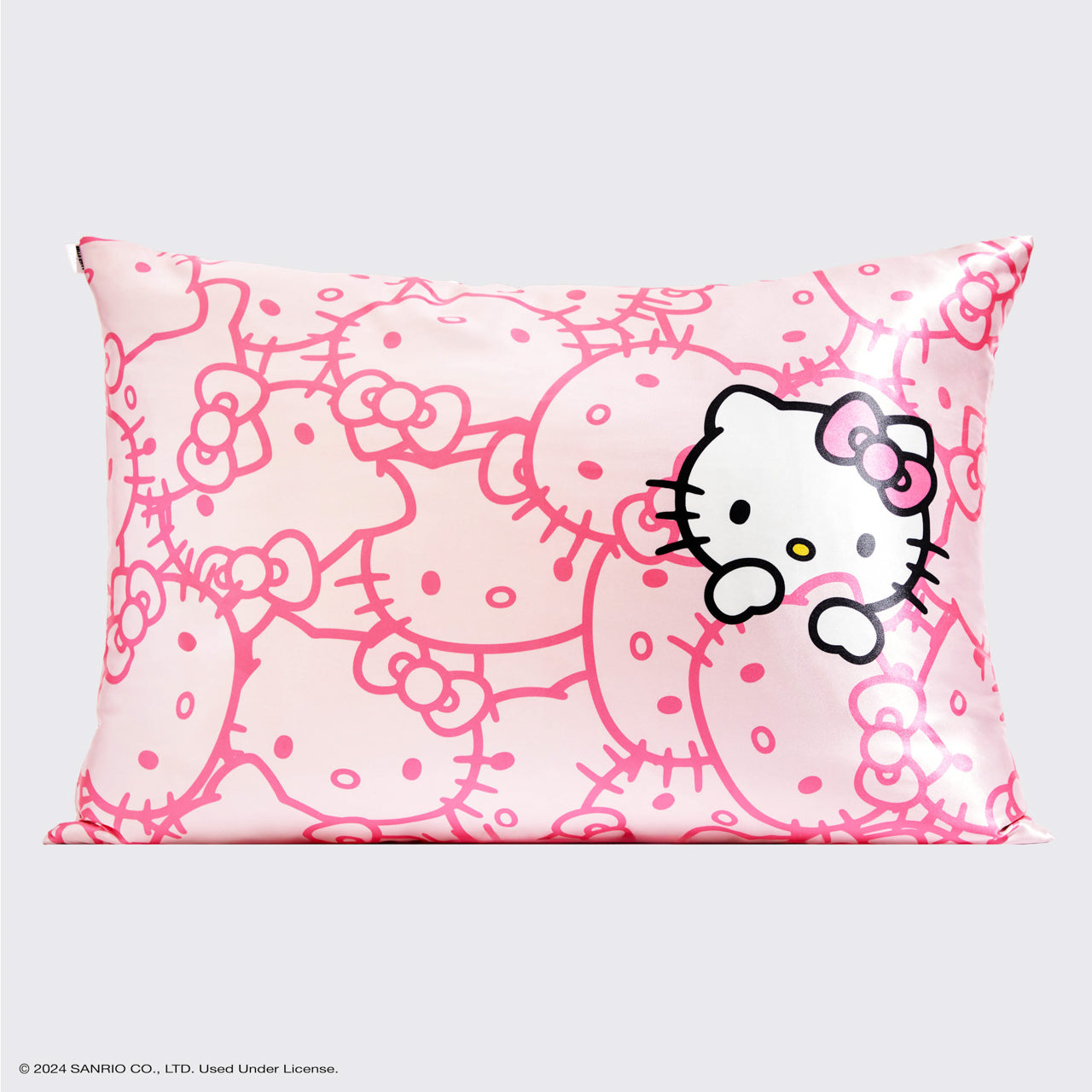 💎 Premium | Hello Kitty x Kitsch Satin Pillowcase & Pillow Scrunchie 2pc Set - Fast Delivery - Image 2