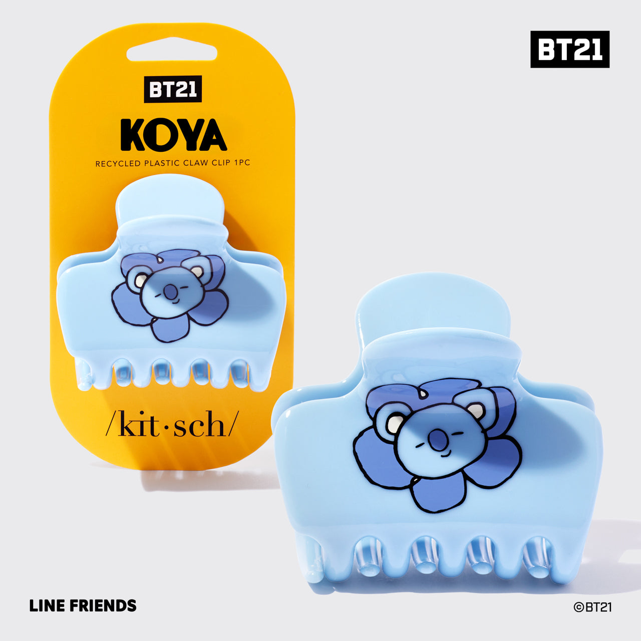 🔥 Hot Sale | Kitsch x BT21 Cloud Claw Clip in KOYA - Special Deal Today