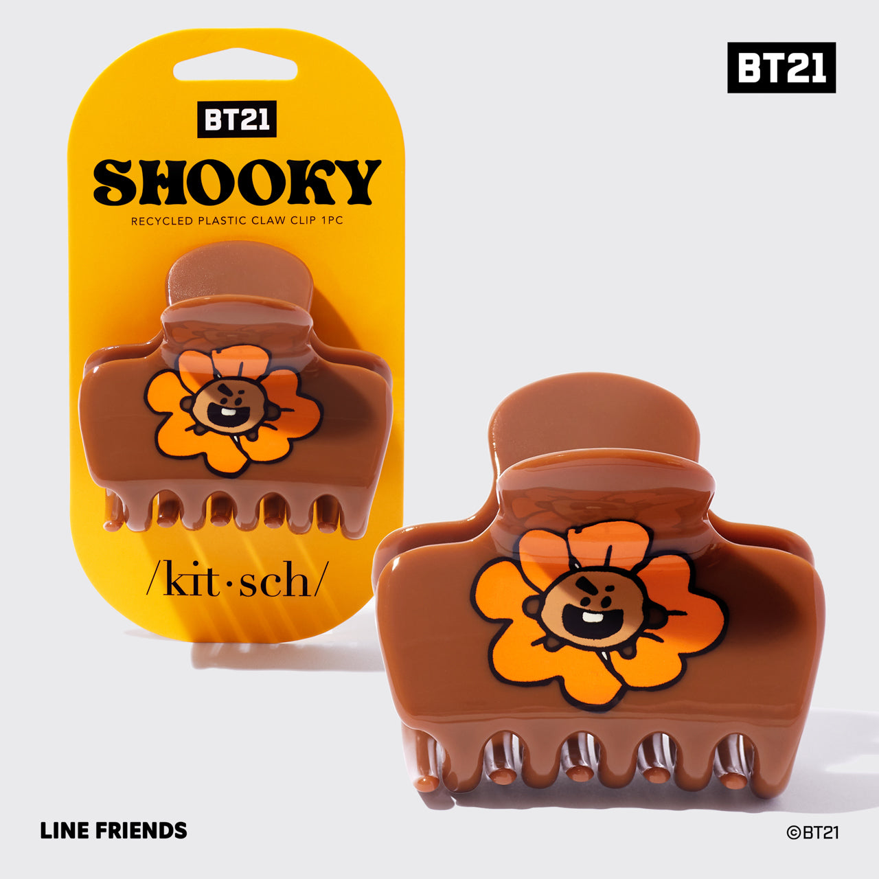 🔥 Hot Sale | Kitsch x BT21 Cloud Claw Clip in SHOOKY - Fast Delivery