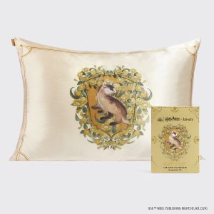 ✨ Must Have | Kitsch x Harry Potter Satin Pillowcase in Hufflepuff 4 Pack - Special Deal Today