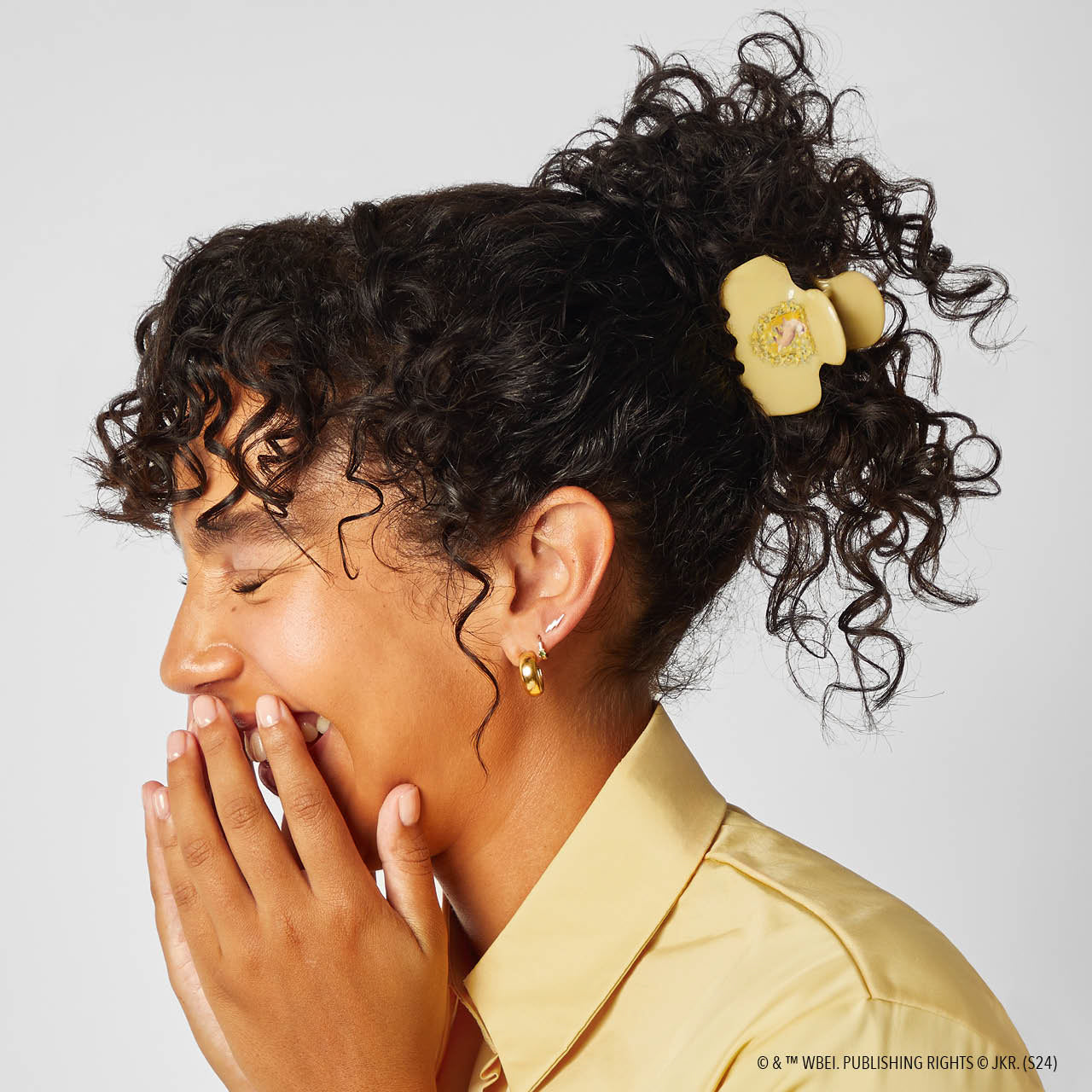 ✨ Must Have | Kitsch x Harry Potter Cloud Claw Clip in Hufflepuff - Fast Delivery - Image 2