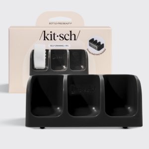 β¨ Must Have | Black Self-Draining Soap Dish - Free Shipping
