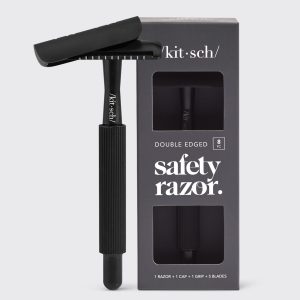 ⭐ Top Rated | Black Perfect Glide Safety Razor - Premium Quality