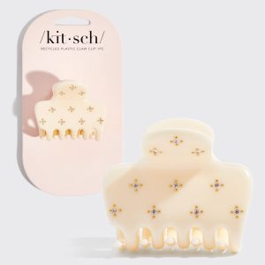 ⏳ Limited Edition | Ivory Rhinestone Cloud Claw Clip - Special Deal Today