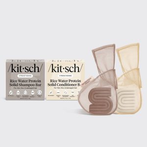 ✨ Must Have | Rice Water Shampoo & Conditioner Combo Bar Saver Bags Bundle - Free Shipping