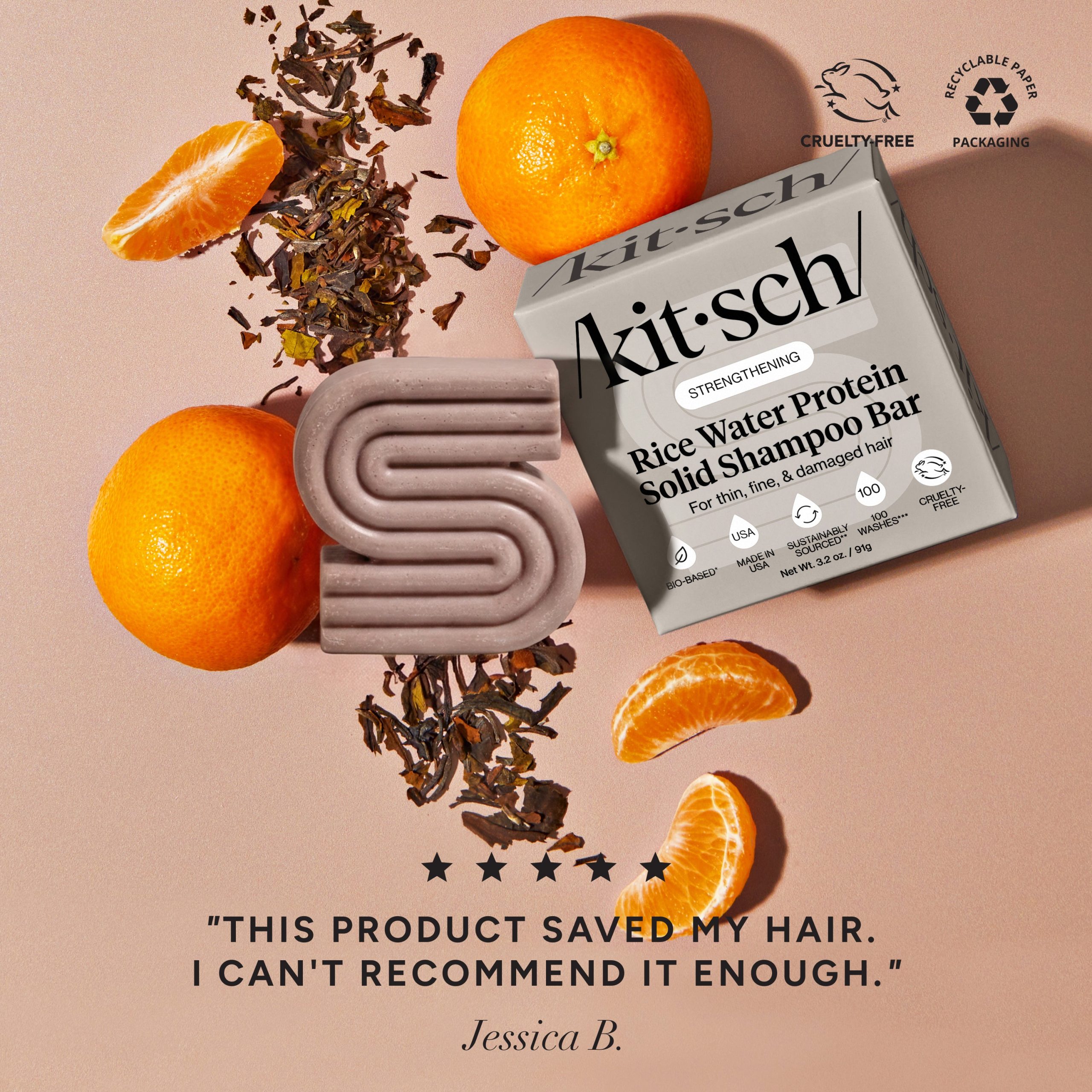 🔥 Hot Sale | Rice Water Shampoo Bar for Hair Growth - Premium Quality - Image 2