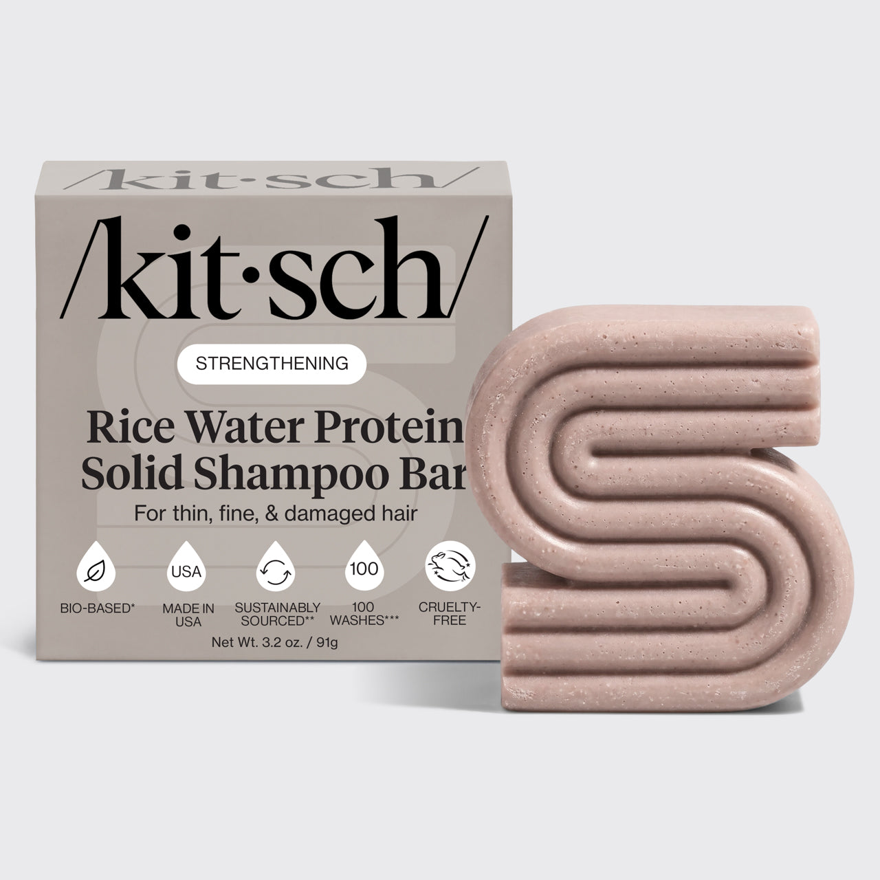 🔥 Hot Sale | Rice Water Shampoo Bar for Hair Growth - Premium Quality