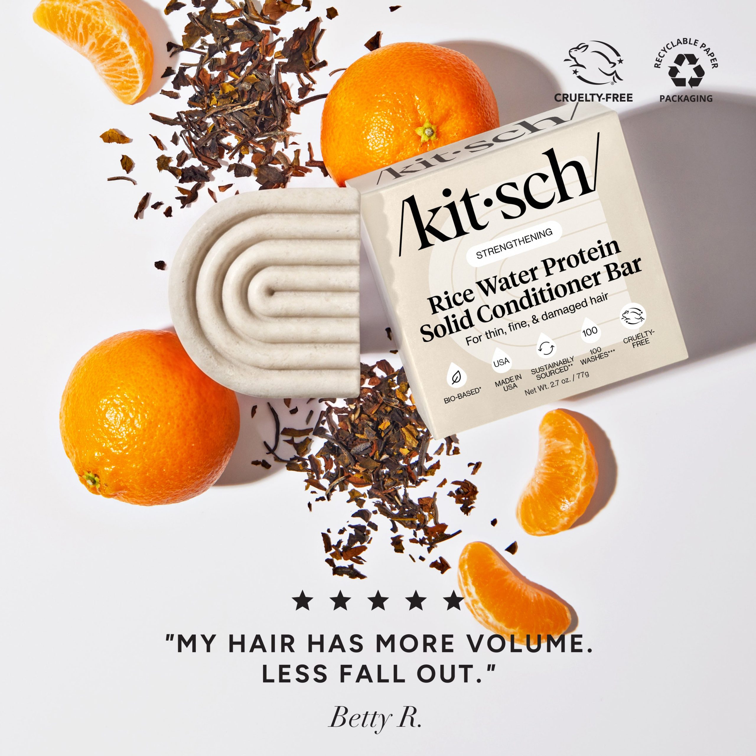 ⏳ Limited Edition | Rice Water Conditioner Bar for Hair Growth - Free Shipping - Image 2