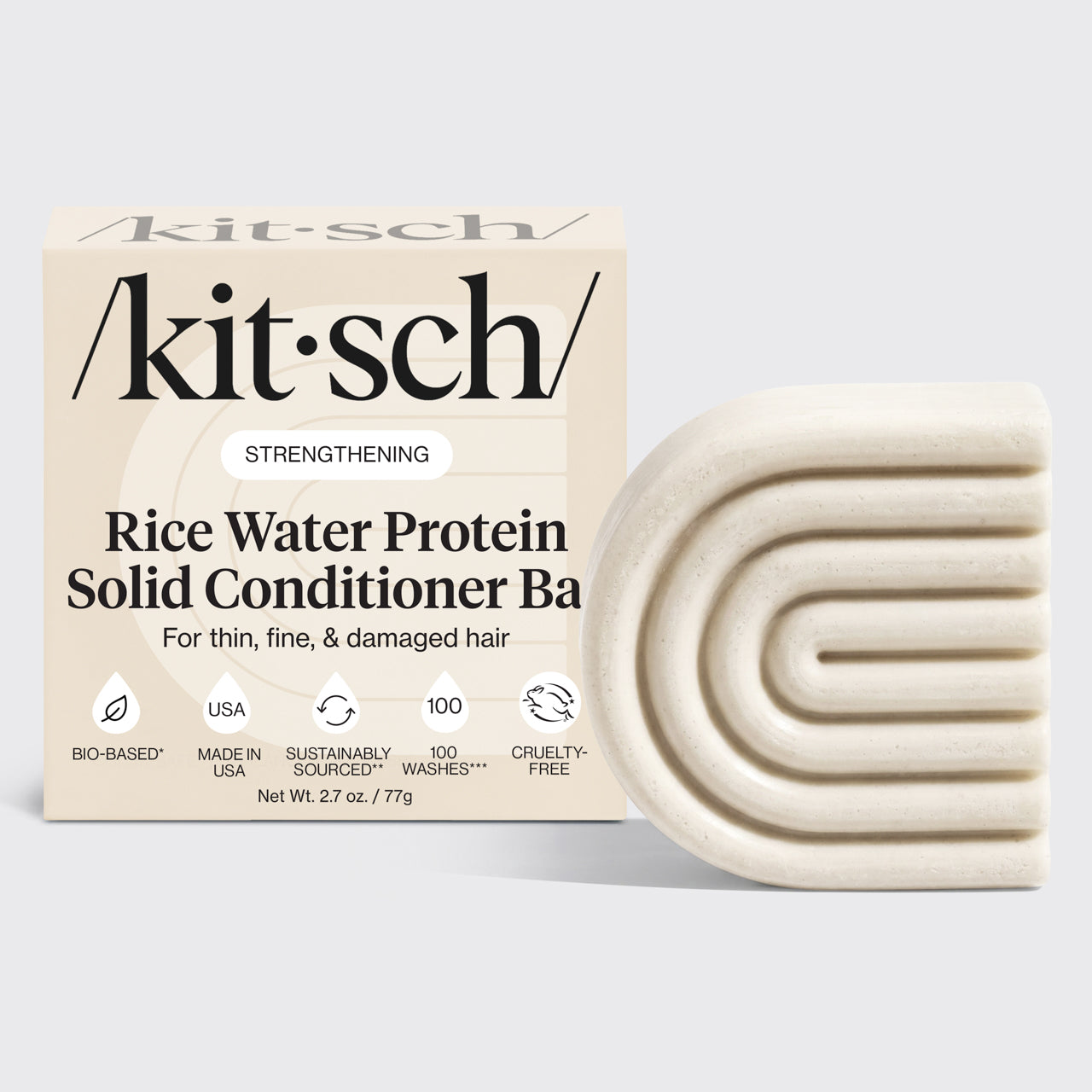 ⏳ Limited Edition | Rice Water Conditioner Bar for Hair Growth - Free Shipping