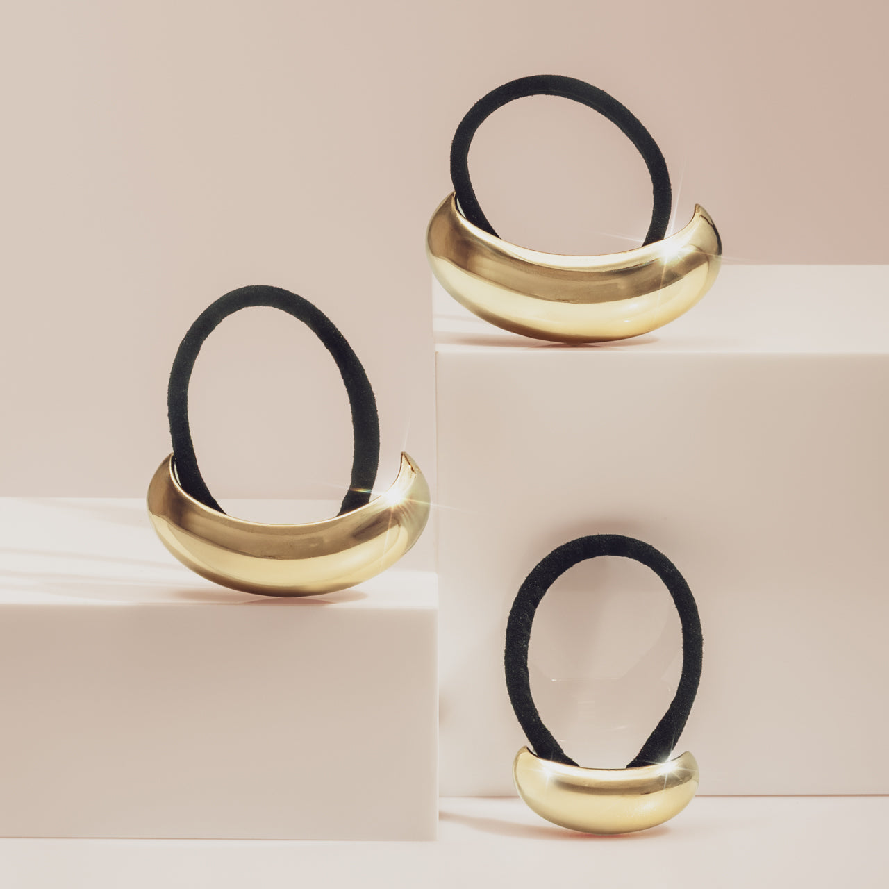 ⭐ Top Rated | Gold Metal Cloud Cuff - Large - Premium Quality - Image 5