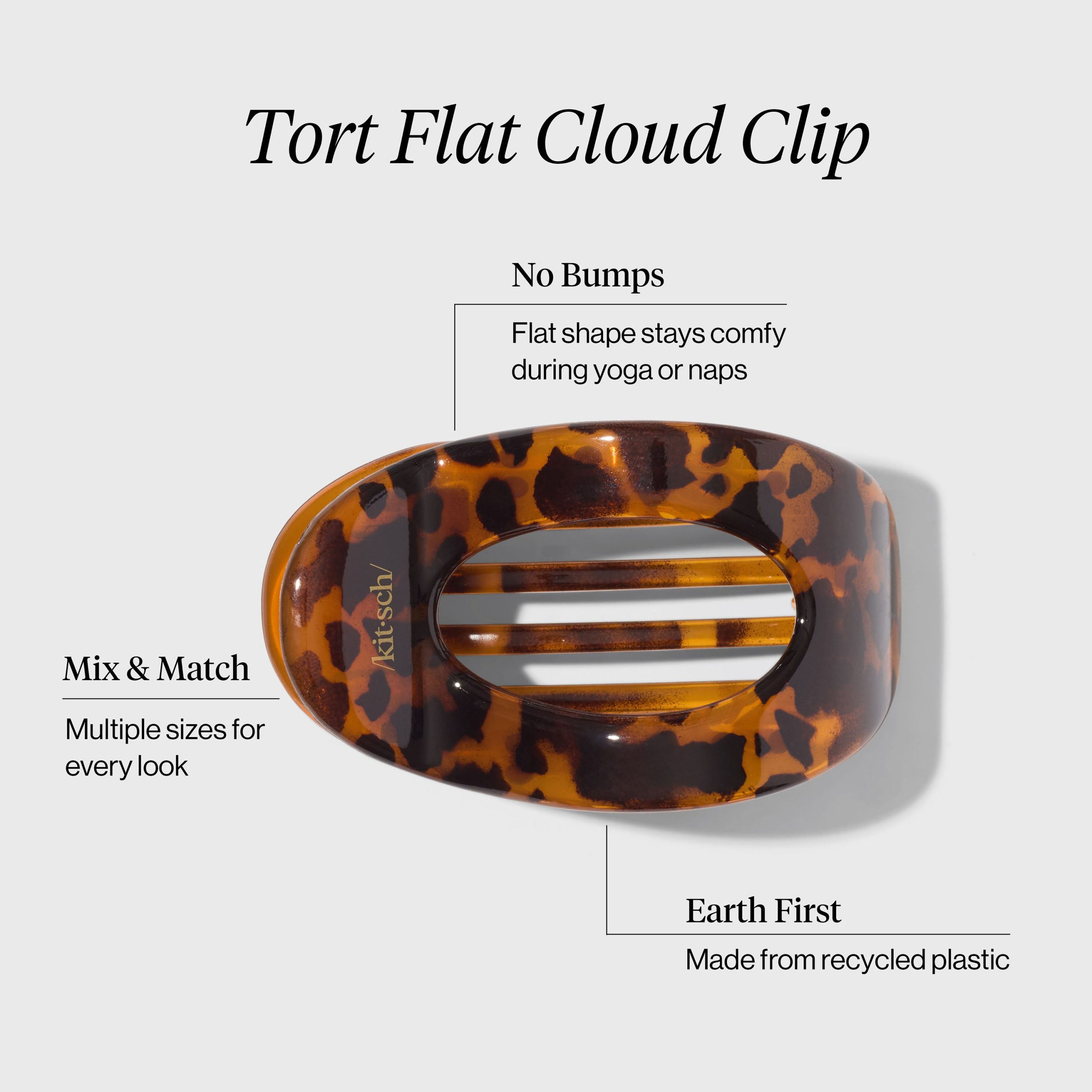 π Best Seller | Tort Flat Cloud Clip - Small - Premium Quality - Image 3