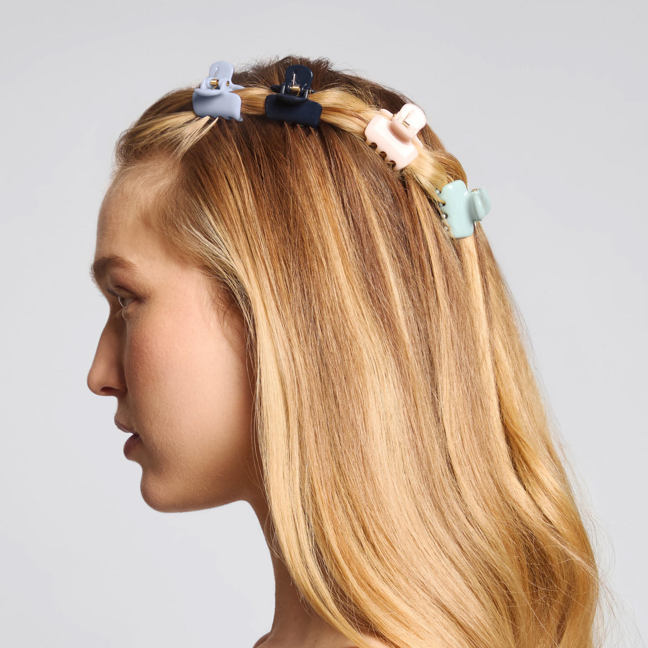 π Premium | Garden Bouquet Cloud Claw Clips 8pc Set - Mini - Premium Quality - Image 2