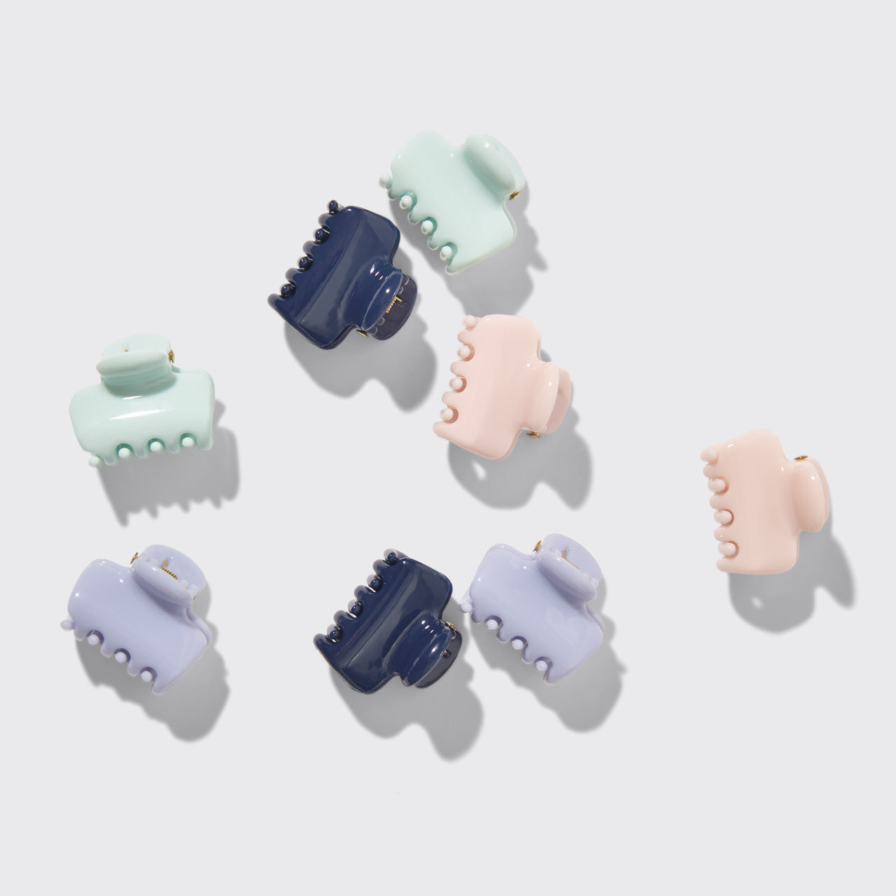 π Premium | Garden Bouquet Cloud Claw Clips 8pc Set - Mini - Premium Quality - Image 3