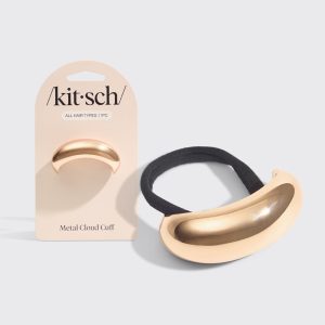 ⭐ Top Rated | Gold Metal Cloud Cuff - Medium - Premium Quality