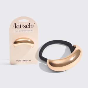⭐ Top Rated | Gold Metal Cloud Cuff - Large - Premium Quality