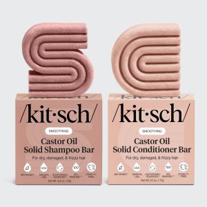 💎 Premium | Castor Oil Nourishing Shampoo & Conditioner Bar Combo - Premium Quality