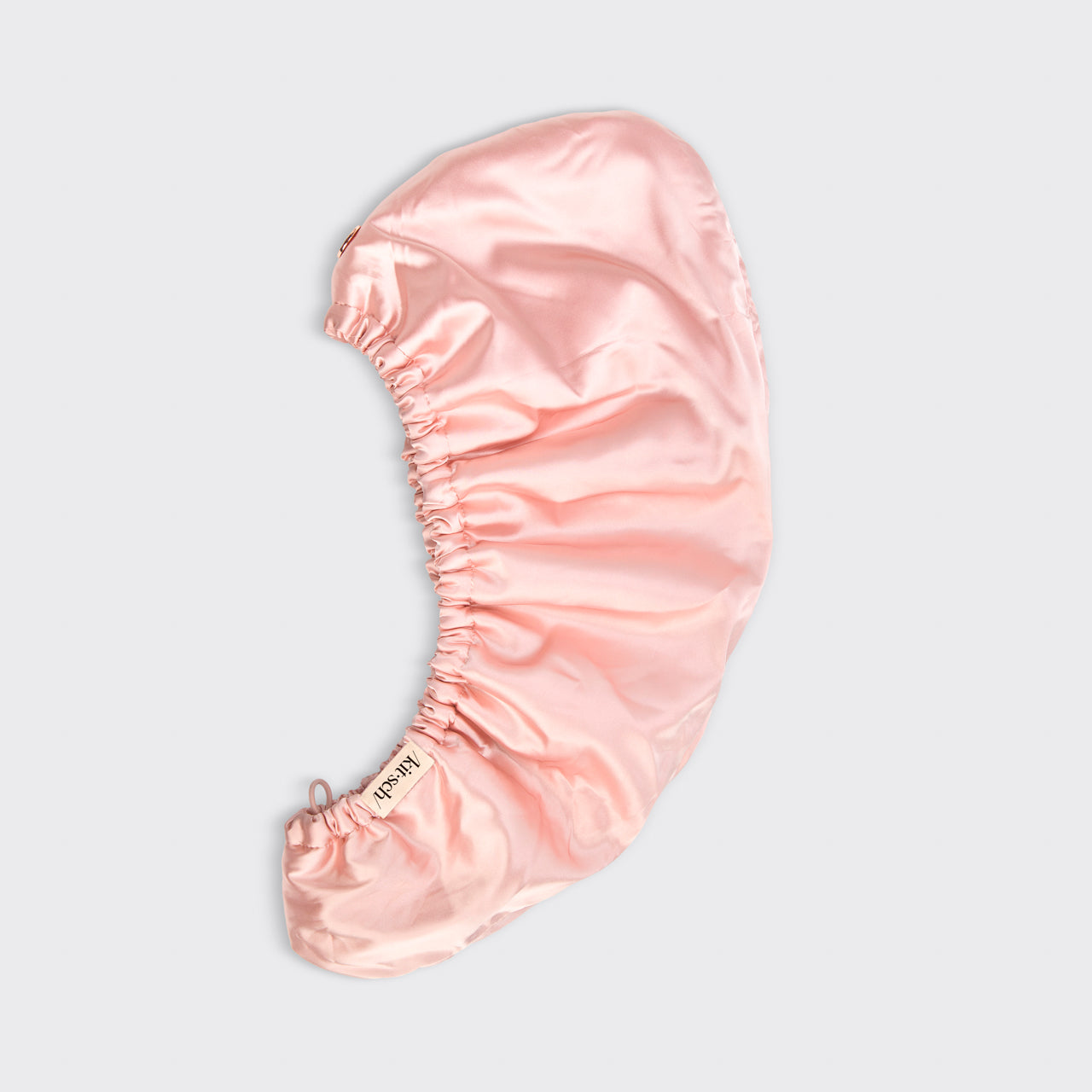 🔥 Hot Sale | Blush Satin Wrapped Hair Towel - 60% Off - Image 4