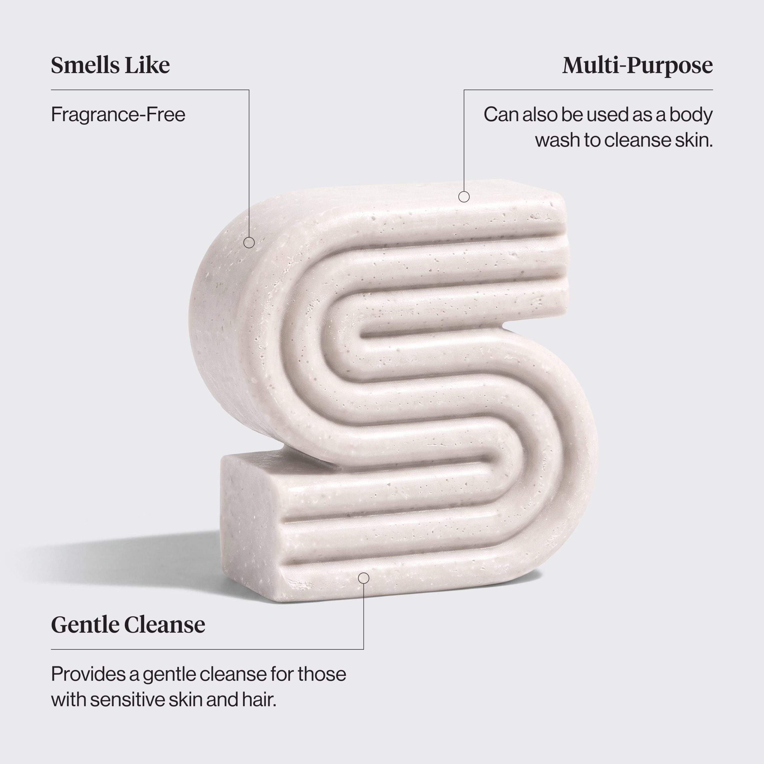 💎 Premium | Ultra Sensitive Shampoo & Body Wash Bar Fragrance Free - Free Shipping - Image 3