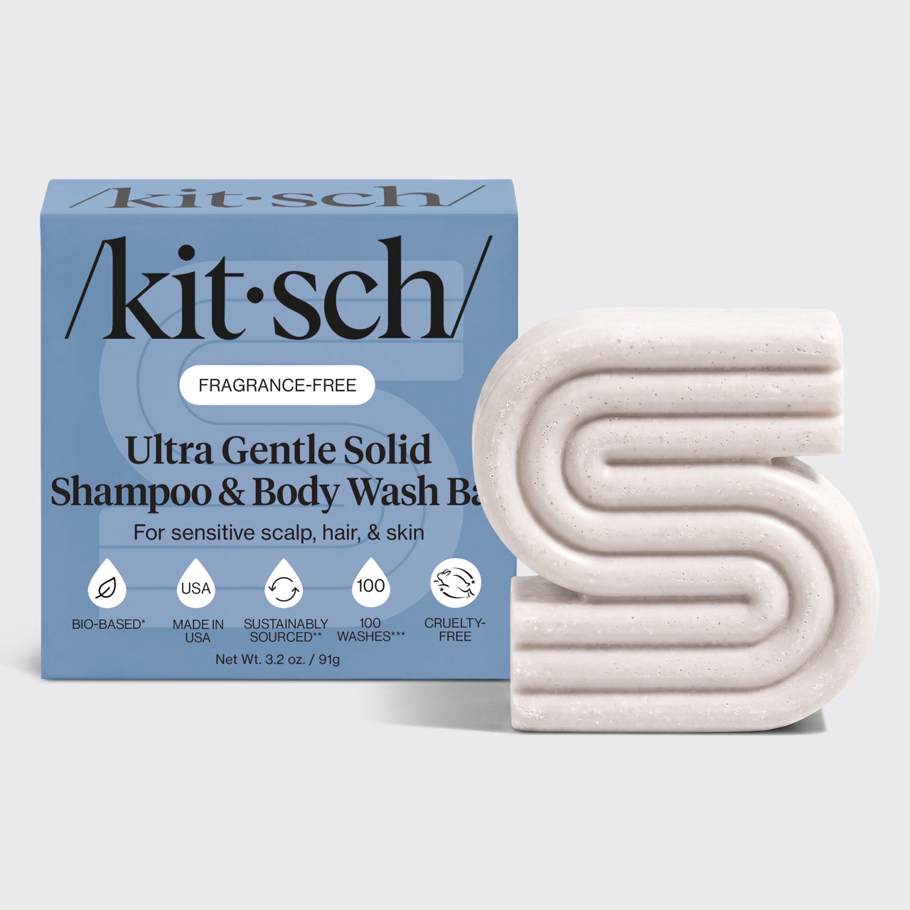 💎 Premium | Ultra Sensitive Shampoo & Body Wash Bar Fragrance Free - Free Shipping