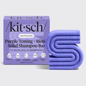 💎 Premium | Purple Toning Shampoo Bar for Color Treated & Grey Hair - 60% Off