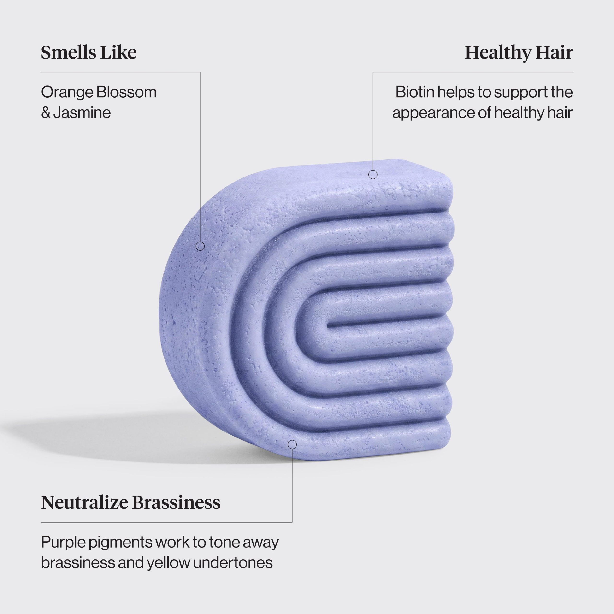💎 Premium | Purple Toning Shampoo & Conditioner Bar Combo for Color-Treated & Grey Hair - 60% Off - Image 3