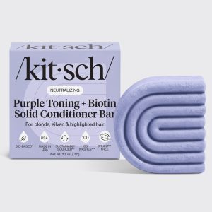 ✨ Must Have | Purple Toning Conditioner Bar for Color-Treated & Grey Hair - Free Shipping