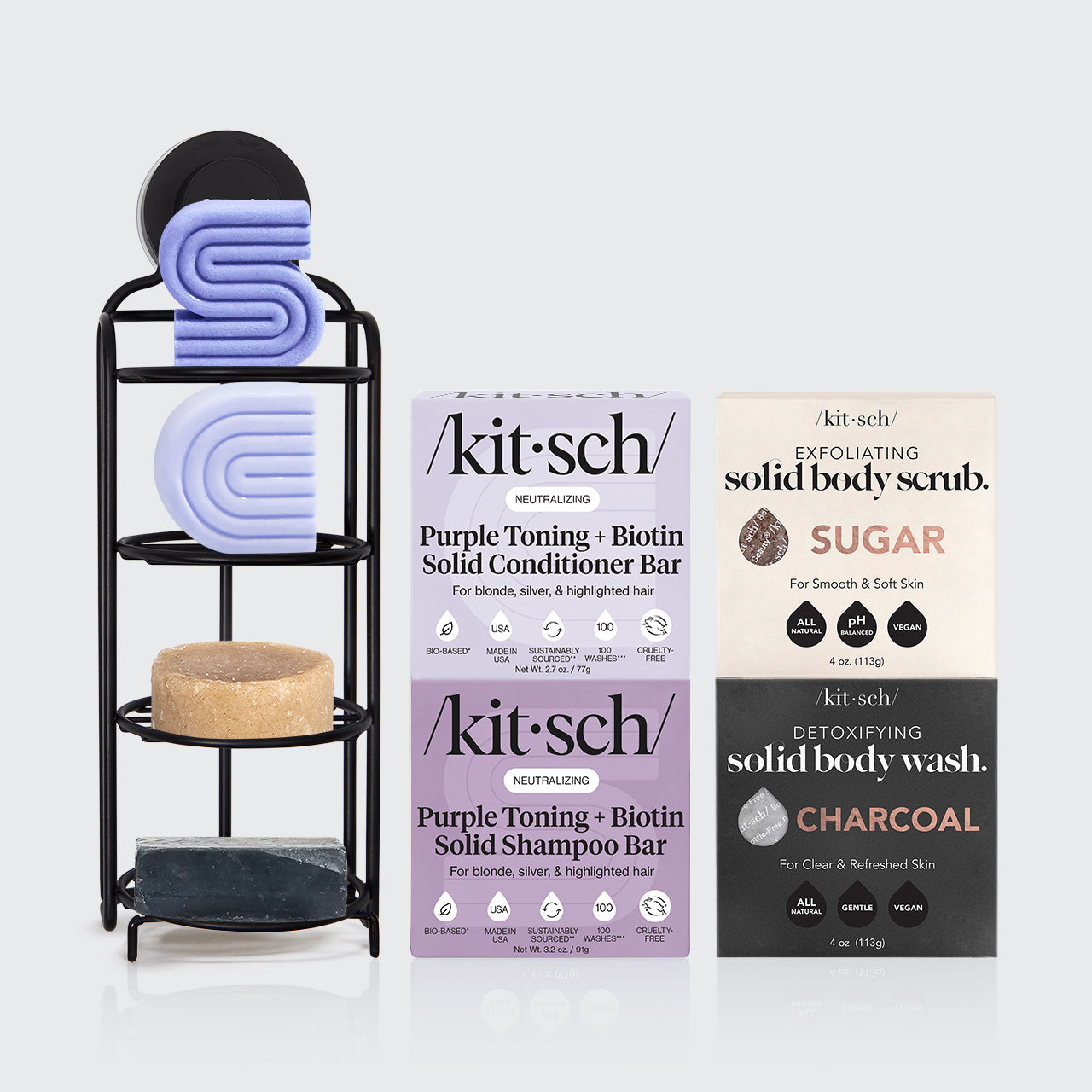 π₯ Hot Sale | Build Your Own Shampoo & Conditioner with FREE Self-Draining Shower Caddy - 60% Off - Image 3