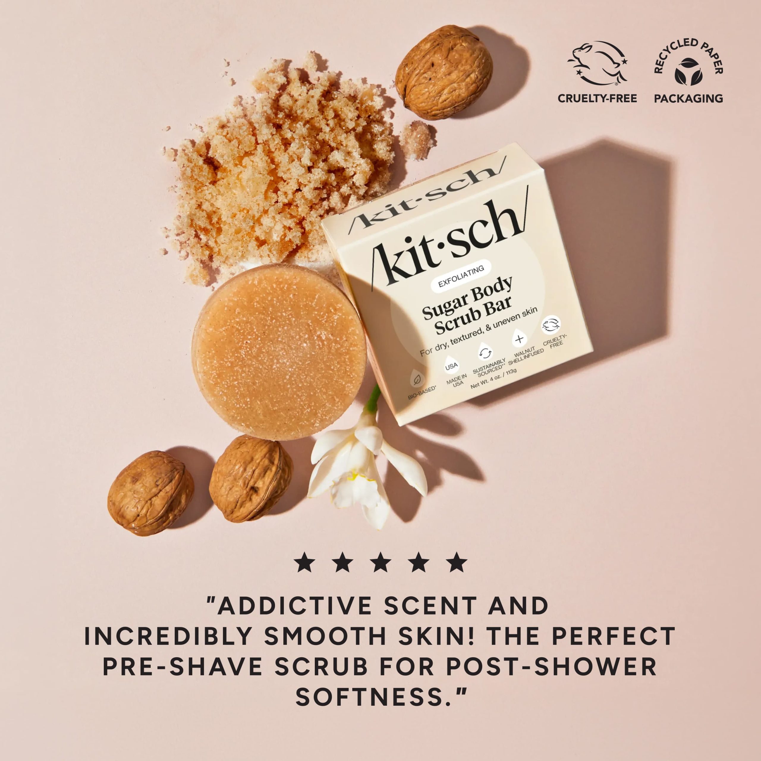 ✨ Must Have | Exfoliating Sugar Body Scrub - Premium Quality - Image 2