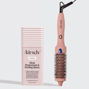 🏆 Best Seller | Heat Protectant  Thermal Round Brush Bundle - Free Shipping