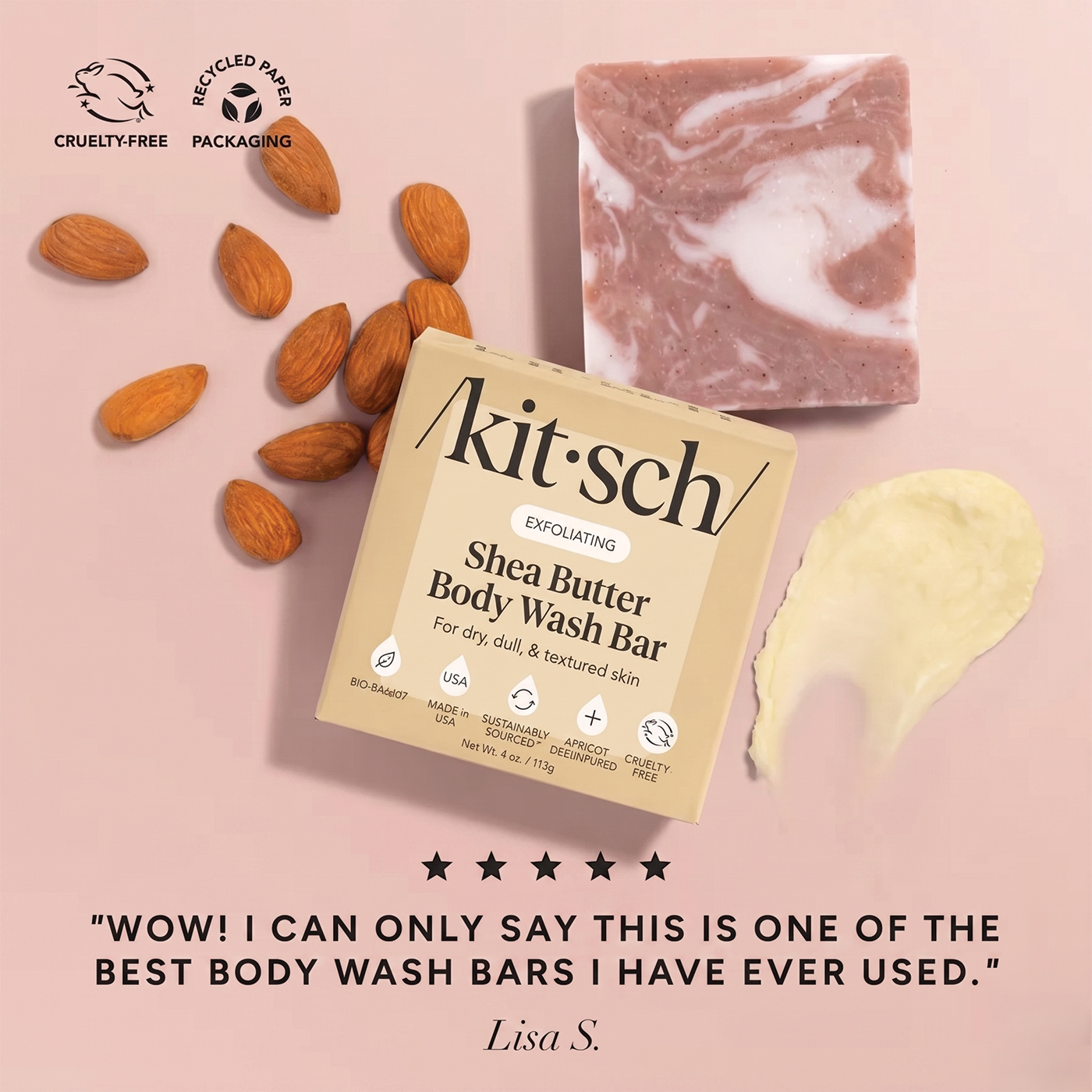 ⭐ Top Rated | Shea Butter Exfoliating Body Wash - Fast Delivery - Image 2