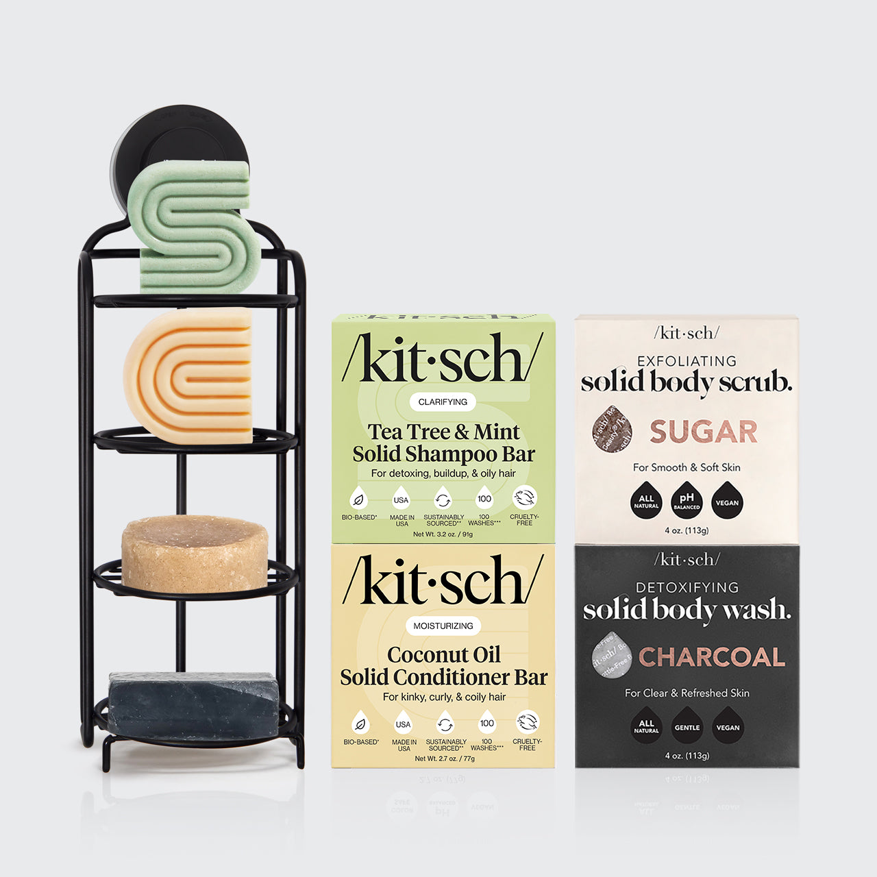 π₯ Hot Sale | Build Your Own Shampoo & Conditioner with FREE Self-Draining Shower Caddy - 60% Off - Image 4