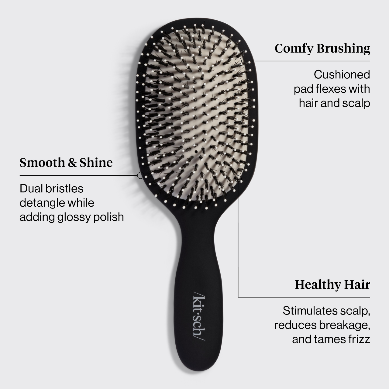 ✨ Must Have | Black Smooth & Polish Brush - Premium Quality - Image 2